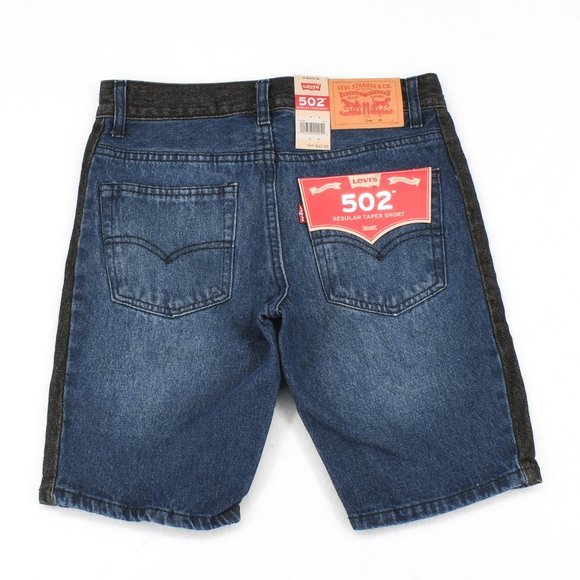Levi's Big Boys 502 Taper-Fit Denim Shorts Bottoms - Picture 1 of 5